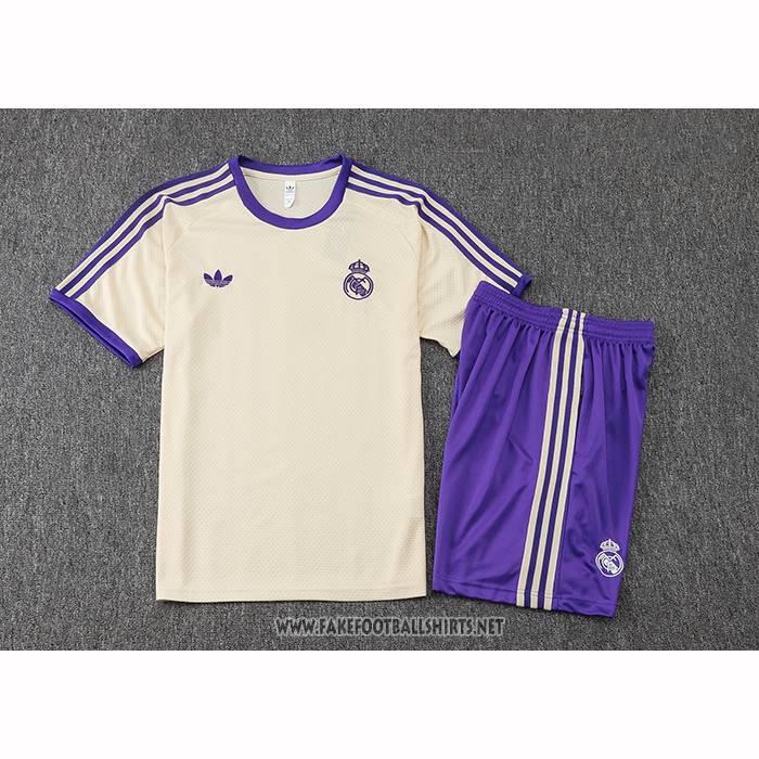 Tracksuit
 Real Madrid Short Sleeve
 2025-2026 Yellow
 - Shorts

